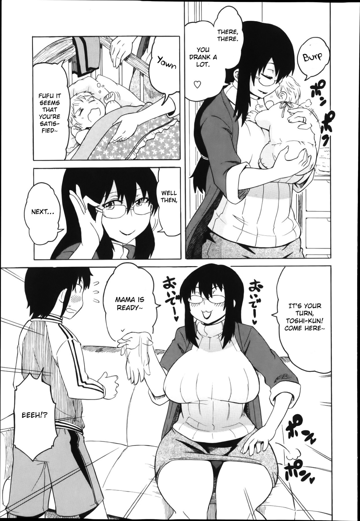 Hentai Manga Comic-Mama's Milk-Read-5